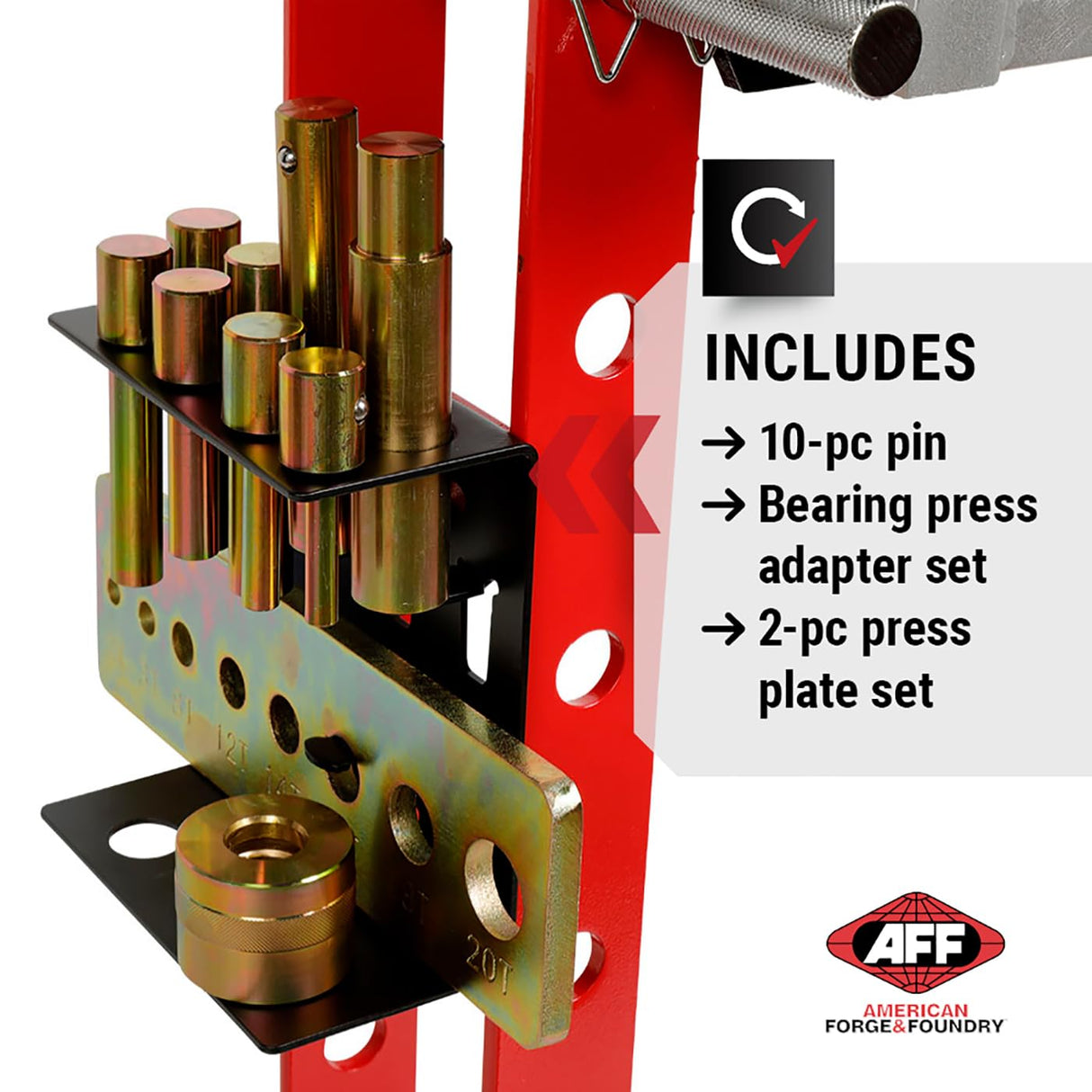 AFF 20 Ton Hydraulic Shop Press - Super Duty American Forge