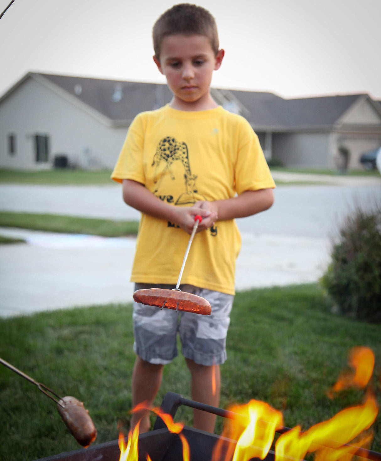 MalloMe Smores Sticks for Fire Pit Long - Marshmallow Roasting Sticks Smores Kit - Smore Skewers Hot Dog Fork Campfire Cooking Equipment, Camping Essentials S'mores Gear Outdoor Accessories 32" 5 Pack MalloMe