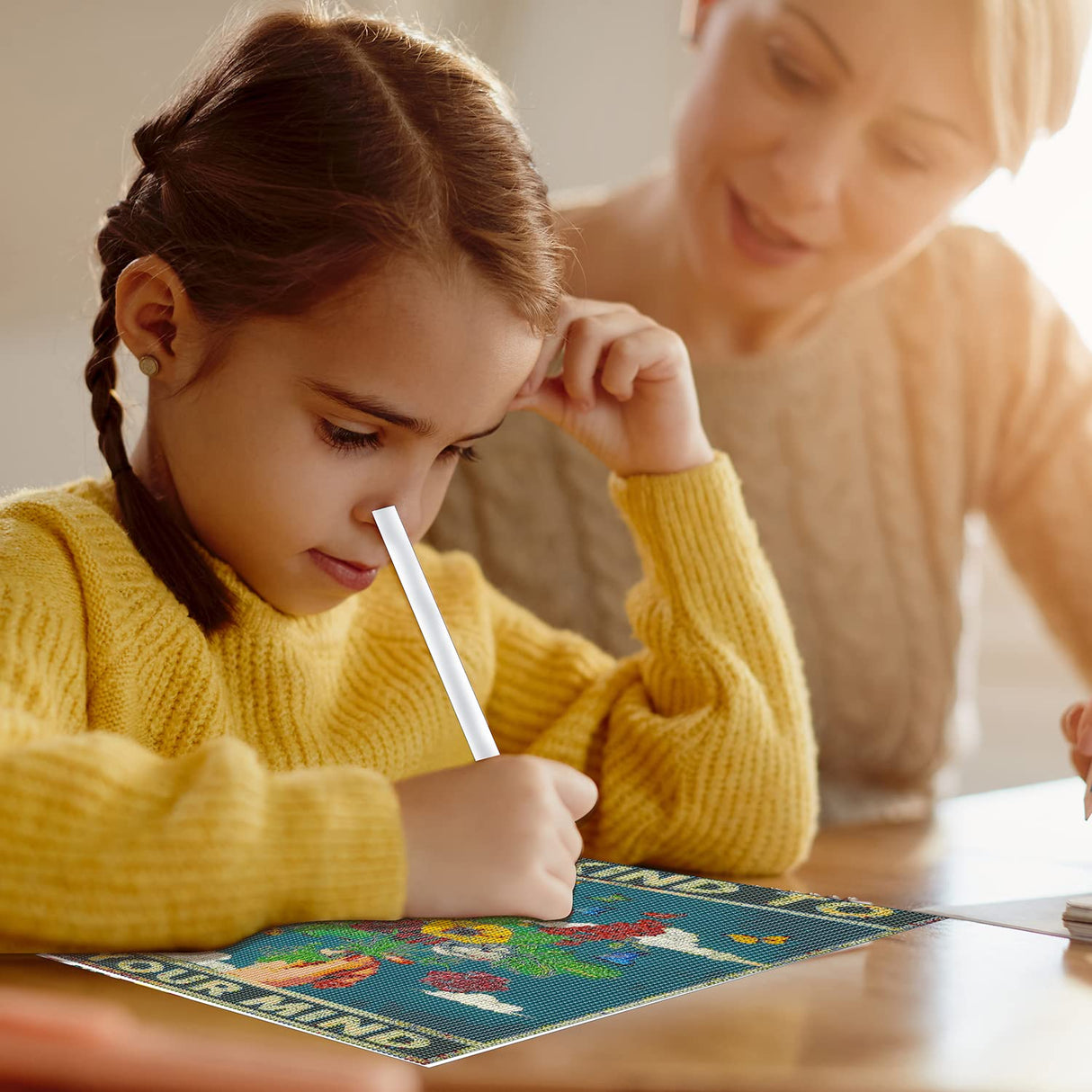 FORLAND Inspirational Diamond Painting Kits for Adults Beginners - 5D DIY Flowers Art Full Drill Diamond Kits Painting Crafts for Home Wall Decor, Diamond Art Kits,12x16inch FORLAND