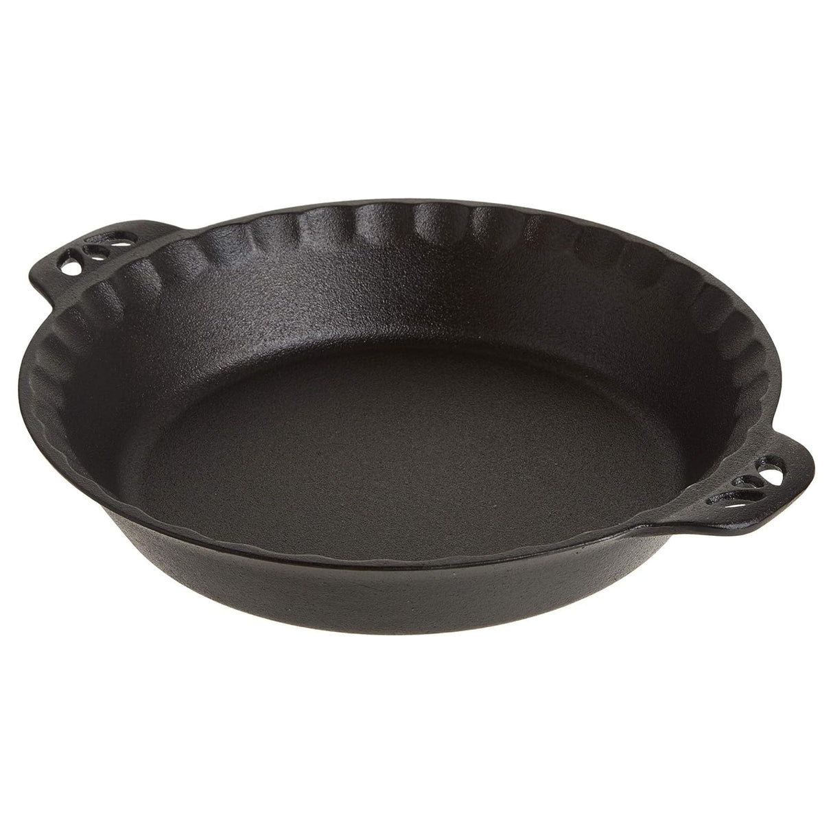 Camp Chef Cast Iron Pie Pan - True-Seasoned Cast Iron Pie Dish for Cooking & Camping Accessories - 10" Camp Chef