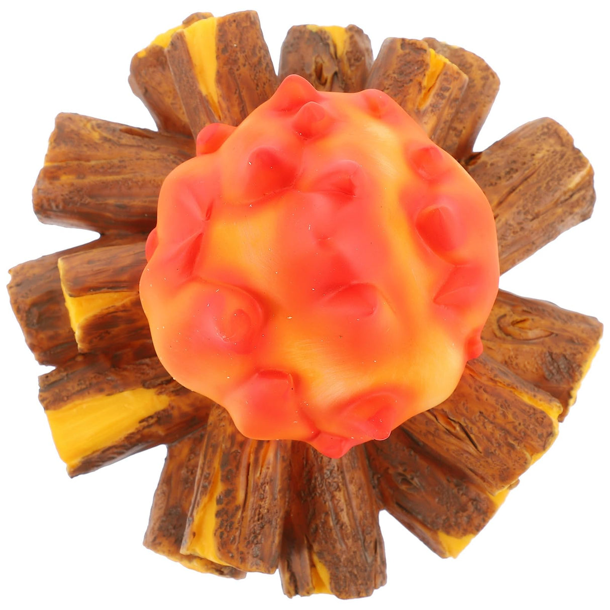 Ciieeo Artificial Fake Camp Led Campfire Lamp Props Campfire Night Light Realistic Log Flameless Candle Battery Operated Nightstand for Camping Home Decorations Ciieeo