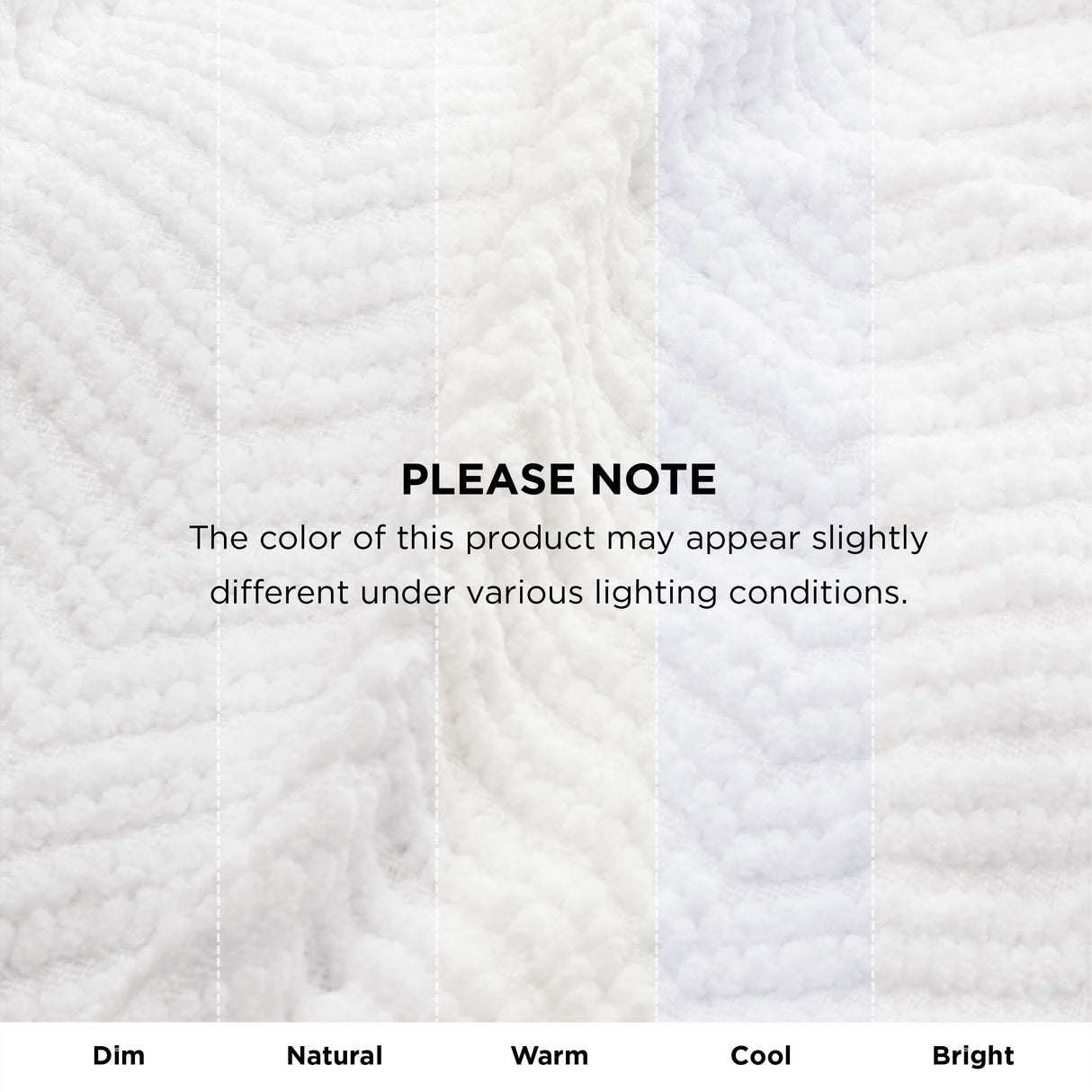 Bedsure Throw Blanket for Couch – White Versatile Knit Woven Chenille Blanket for Chair, Super Soft, Warm & Decorative Blanket with Tassels for Bed, Sofa and Living Room (White, 50 x 60 inches) Bedsure