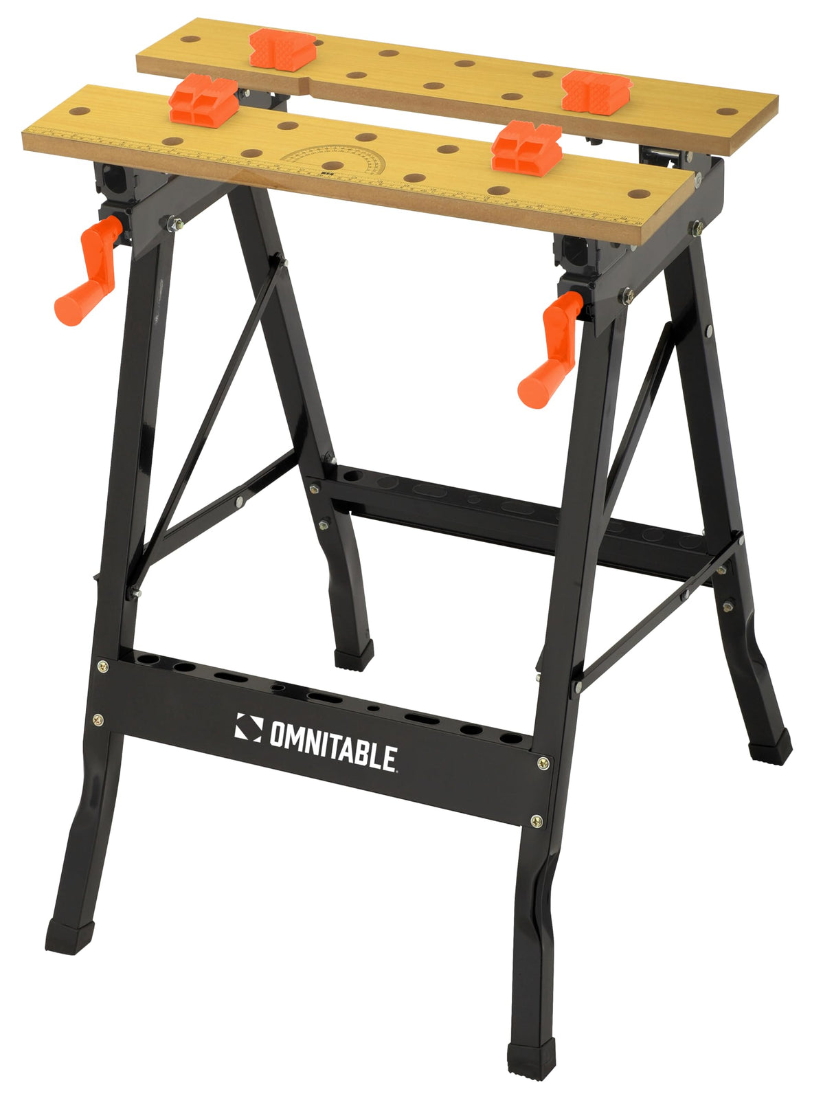 Disston OmniTable Lite Portable Workbench Worktable Fully Adjustable Tilting Table is Great for Clamping. OmniTable
