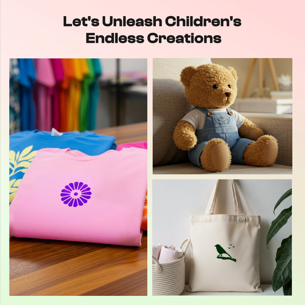 Caydo Kids Screen Printing Kit, Arts and Crafts Silk Screen Printing Kit with 4 Colors Fabric Paint, Frame, Stencils, Squeegee & Canvas Bag, Silkscreening Kit for Children's Christmas Gifts Caydo