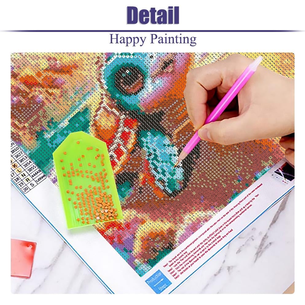 AOSGEDY Adorable Sea Turtle Beach Diamond Painting Kits for Adults, 5D Seaside Sunset/Flowers Diamond Art Kits for Beginners, DIY Full Drill Paint with Diamond, Home Wall Decor 14 x 14 Inch AOSGEDY