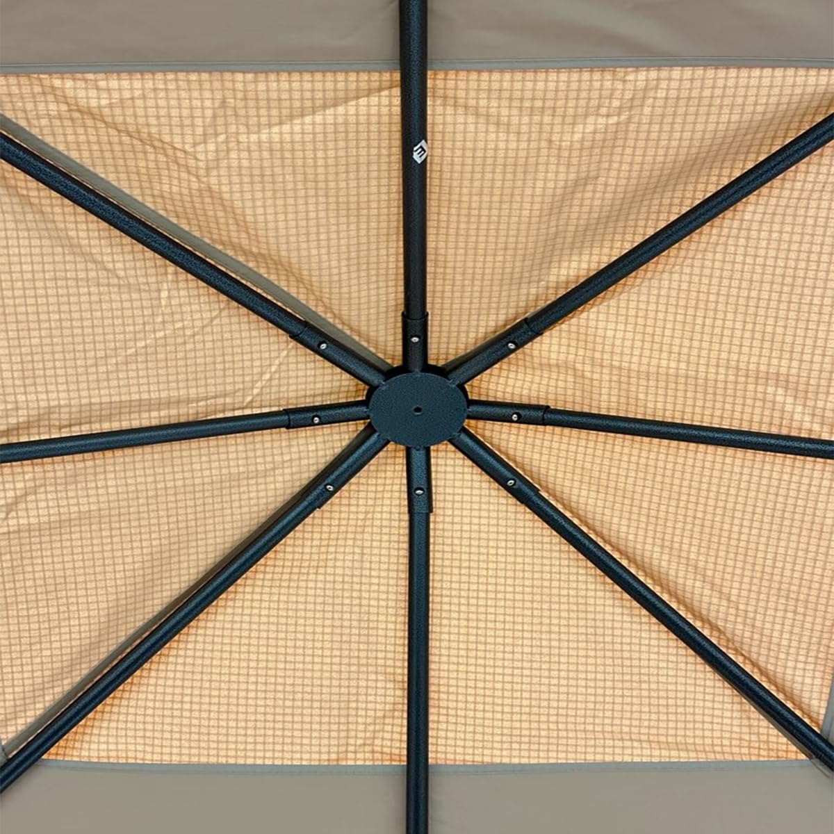 Garden Winds Replacement Canopy Top Cover Compatible with The MasterCanopy Single Tier 10' x 10' Gazebo - RipLock 350 Garden Winds