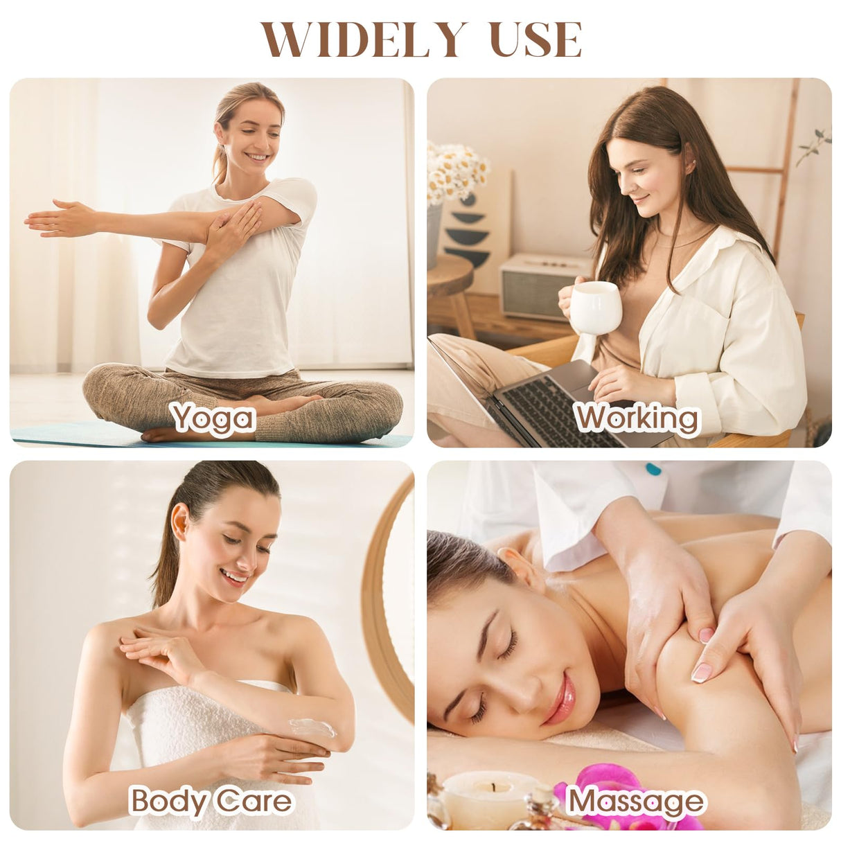 Essential Oils Set 40 Pcs, Essential Oils Perfect for Diffuser, Fragrance Oil Set for Massage, Soap, Candle Bath Bombs Making (5ml) Ethlauff