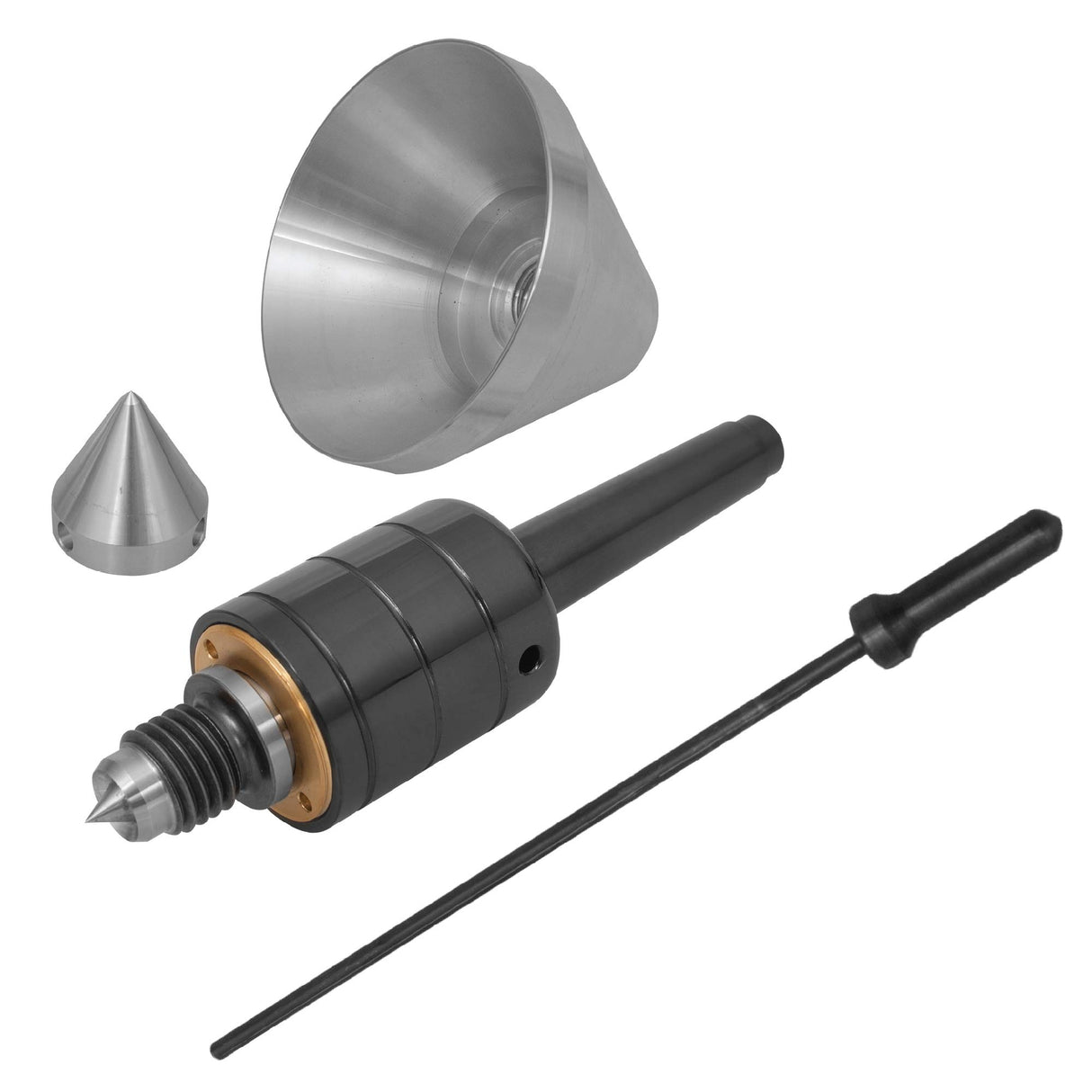 Savannah Heavy Duty Dual Bearing Live Center For Woodworking Lathes and Large or Small Wood Turning Projects. Ultra Smooth Live Center Performance with Minimal Play for MT2 Lathes Savannah