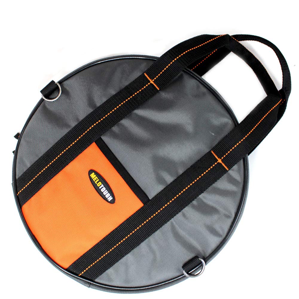 MELOTOUGH Jumper Cable Bag - Tools Cable Bag - Storage & Organizer for Cables, Cords, and Hoses Including EV Charging Cables for Electric Vehicles (1) MELOTOUGH