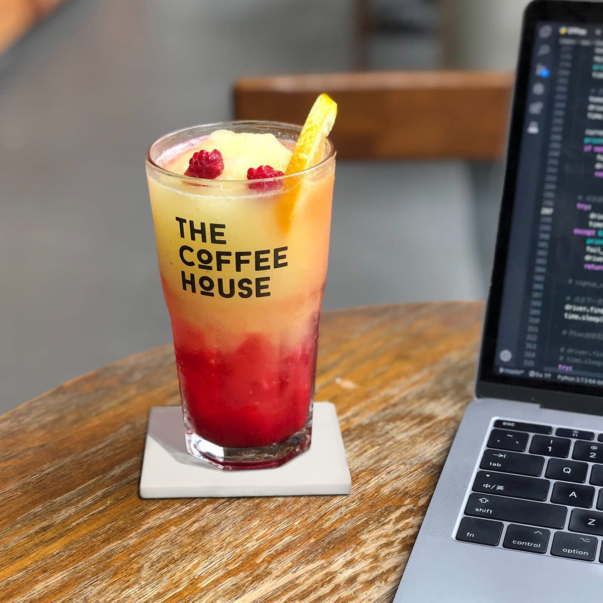 MAIKESUB Sublimation Blanks Drink Coasters Absorbent Coaster Sets of 6 Square Ceramic Drink Coaster for Tabletop Protection Suitable for DIY Crafts Painting Kinds of Cups Wooden Table Cool Home Decor MAIKESUB