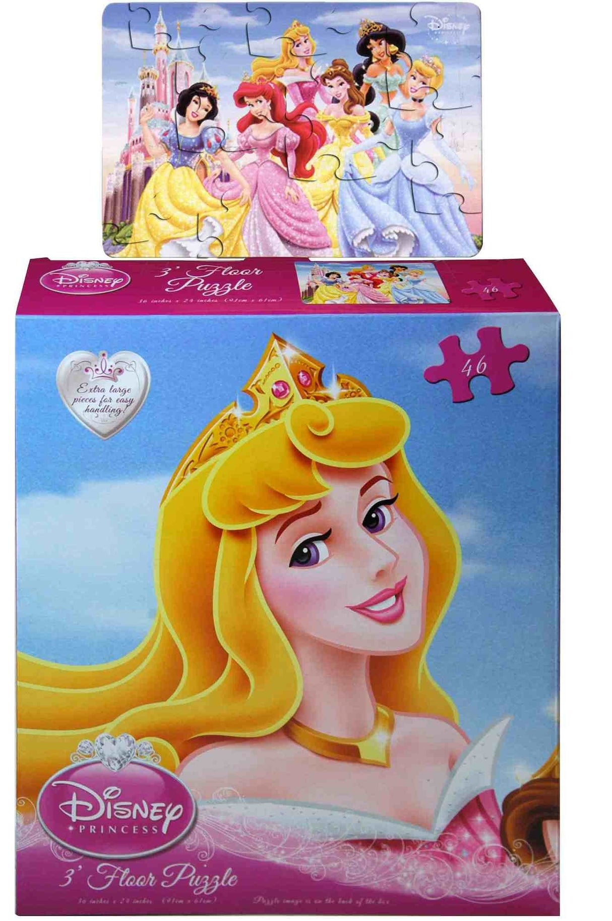 Disney Princess 46 Piece 3 Foot Floor Puzzle Assorted Styles Disney