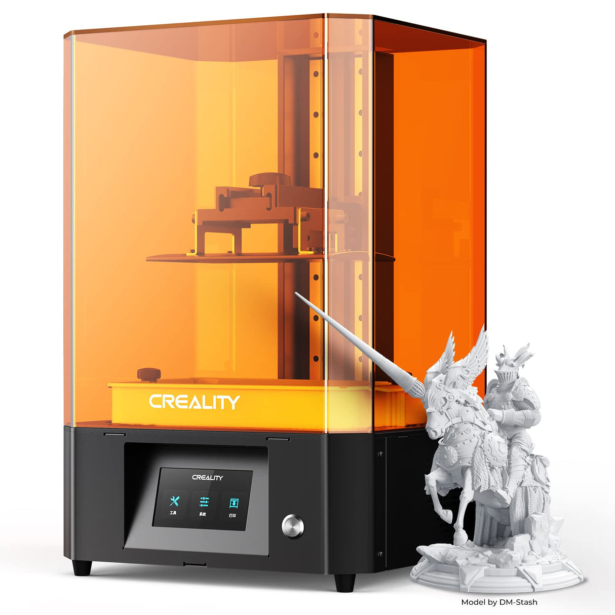 Creality Resin 3D Printer LD-006 8.9 Inch Ultra 4K Monochrome LCD Upgraded UV Resin Photocuring Printer with Fast and Precise Printing Print Size of 7.55×4.72×9.84 Inch Creality