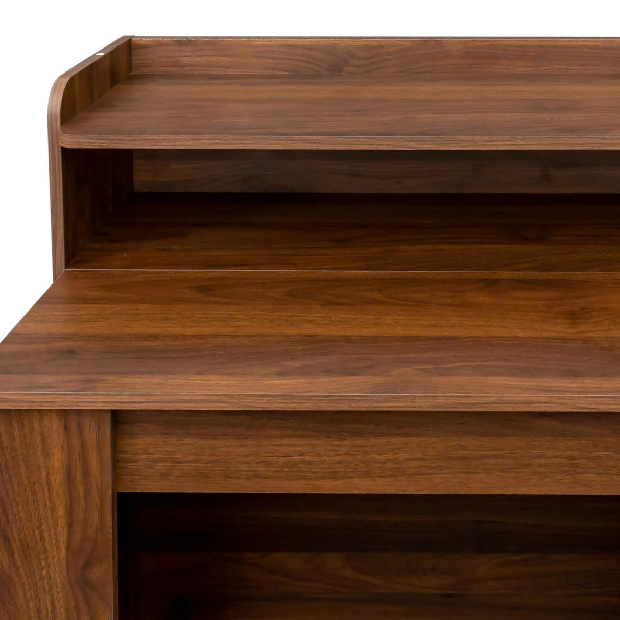 LyuHome 98.43" Expandable Dining Table for 8-12, Modern Extendable Dining Room Table with Storage MDF Wooden Extendable Table as Kitchen Table Console Table Office Table Extendable from 20" to 98.43" LyuHome