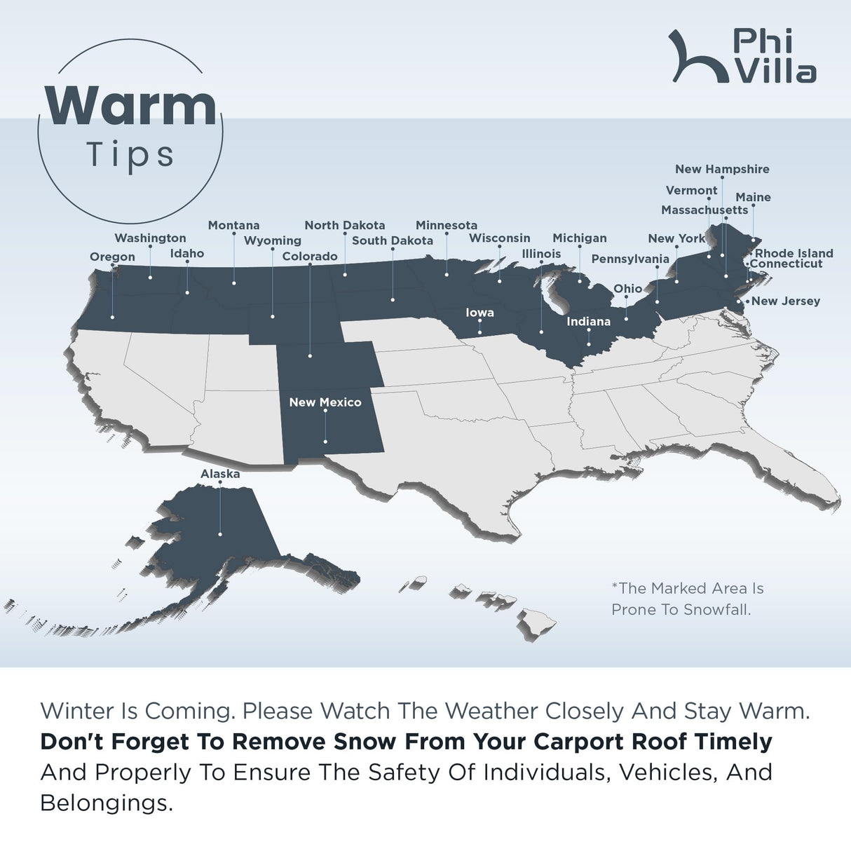 PHI VILLA 10 x 20 ft Carport Metal Carports with Galvanized Steel Roof, Sturdy Heavy Duty Metal Carport for Cars, Boats, and Tractors PHI VILLA