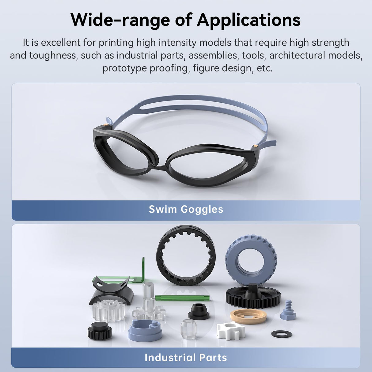 ANYCUBIC Wash and Cure 3.0 + ANYCUBIC Standard Resin V2 Grey 1kg 3D Printer Resin ANYCUBIC