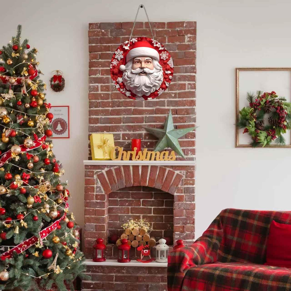 12 Inch Metal Sublimation Ornament Blanks, Unfinished Round Aluminum Sign Blank, Sublimation Door Hanger Blanks, DIY Decorative Door Hanger, Sublimation Metal Sign Blanks for Yard, Garden (10 pcs) Sevilinlu