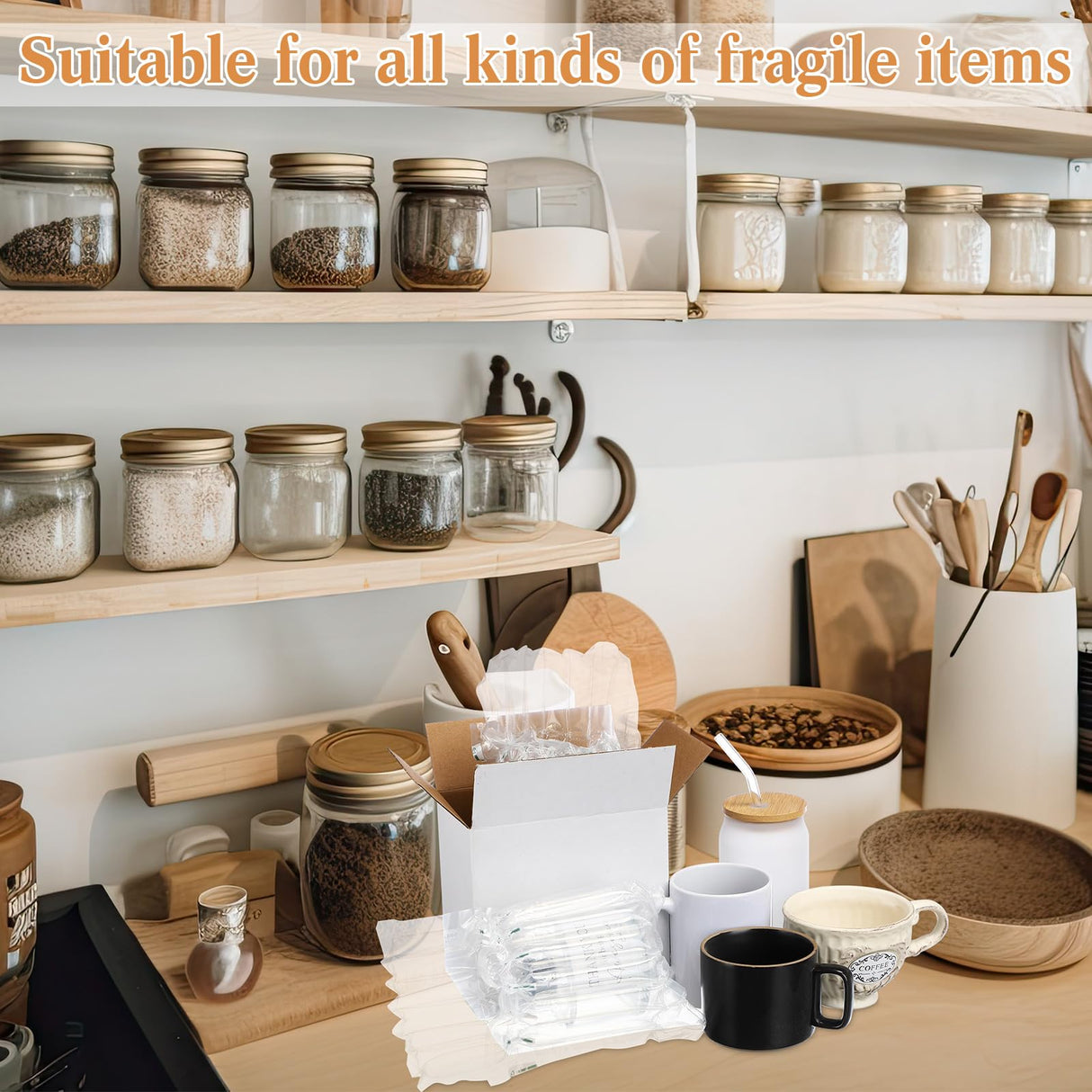 Weekgrat 25 Sets 6x4x6 Inches Mug Boxes for Gift, Small Shipping Cardboard Box with Bubble Pouch for 15oz Sublimation Coffee Mug Packaging Gift Box for Wrapping Shipping Storing Fragile Item (White) Weekgrat