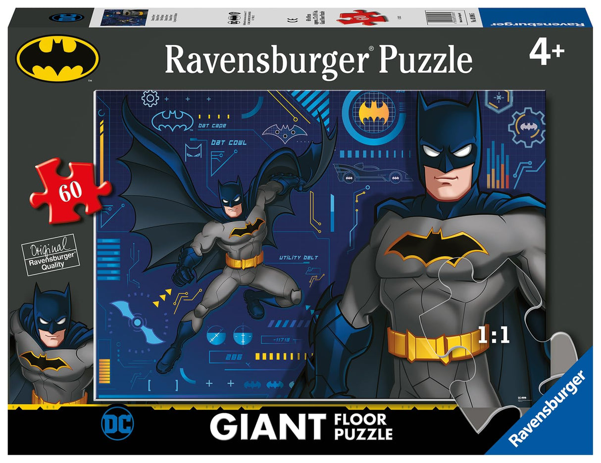 Ravensburger Batman B 60 Piece Giant Floor Puzzle for Kids - Every Piece is Unique, Pieces Fit Together Perfectly Ravensburger