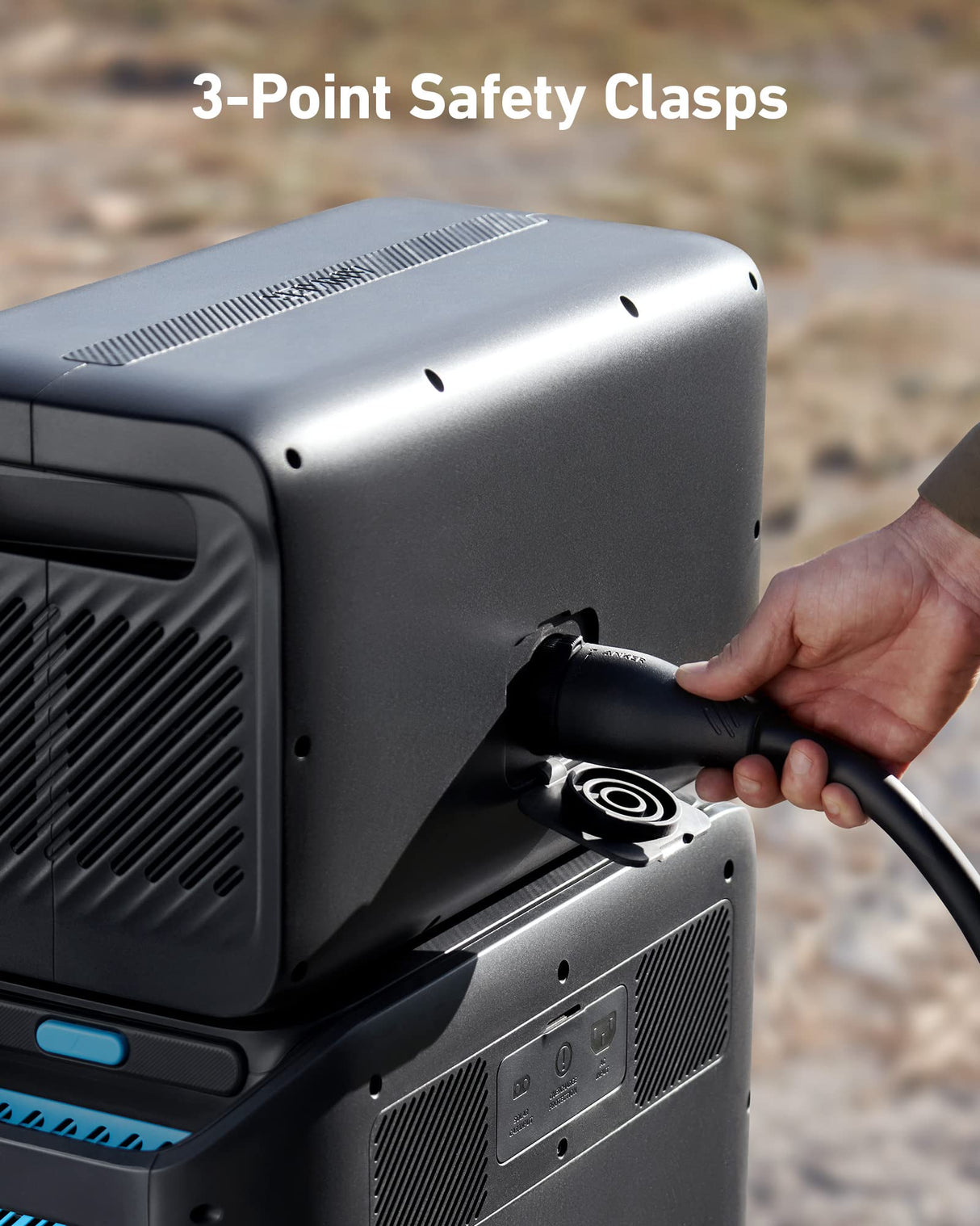 Anker Powerhouse 760 Portable Power Station Expansion Battery (2048Wh), 6× Longer Lifespan LiFePO4 Batteries, 2048Wh Extra Battery SOLIX F2000 Anker