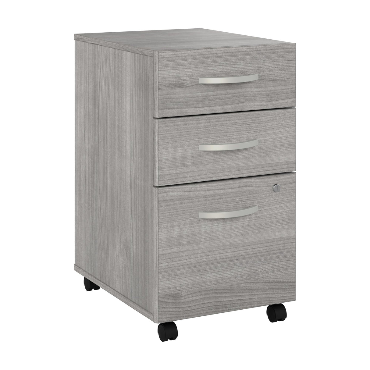 Bush SCF216PGSU 3-Drawer Vertical File Cabinet Locking Letter/Legal Platinum Gray 20-Inch D Bush Business Furniture