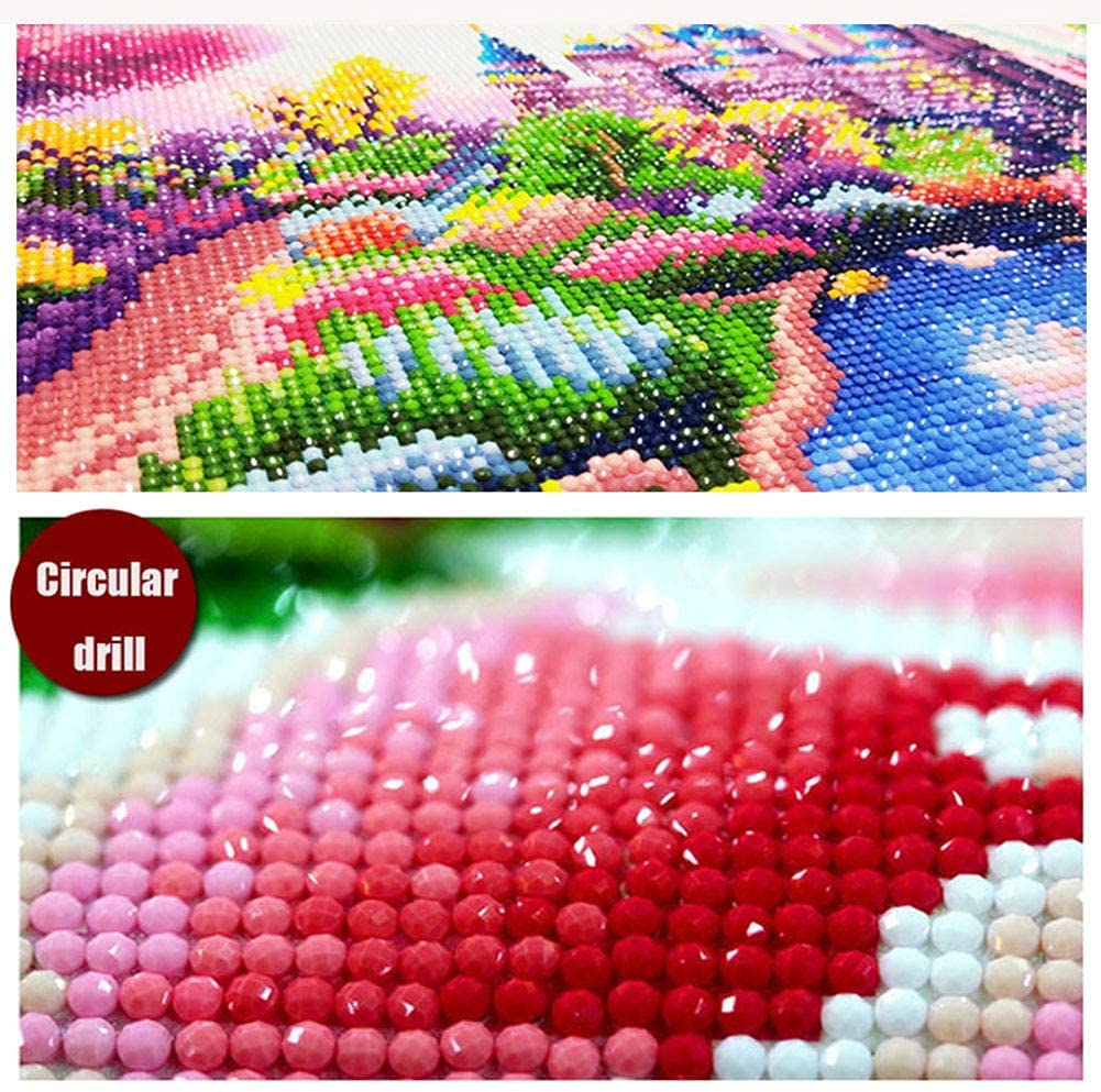 DIY Diamond Painting Kits for Adults Kids, 5D Diamond Art, Full Drill Crystal Rhinestones for Crafts, HUANNY ® Home Office Décor HUANNY