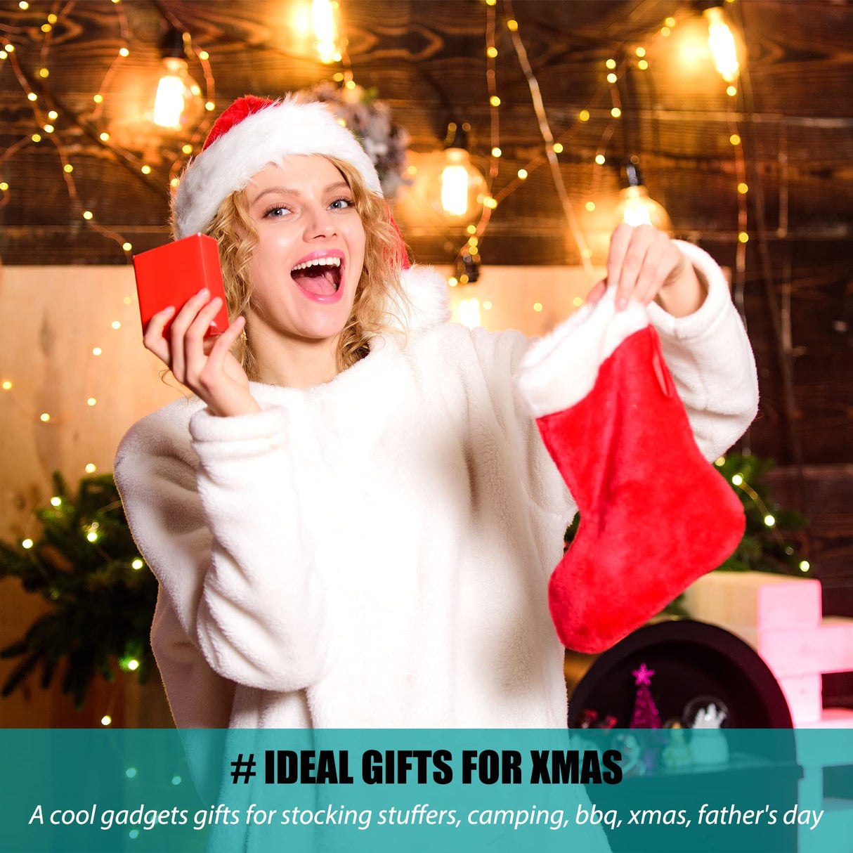 KUNIFU BBQ Grill Scraper, Stocking Stuffers, Bristle-Free for Griddle, Kitchen Gadgets Cleaner, Camping Accessories, Ideal Gifts for Christmas, for Men, Dad, Husband, Boyfriend, Fathers Day KUNIFU