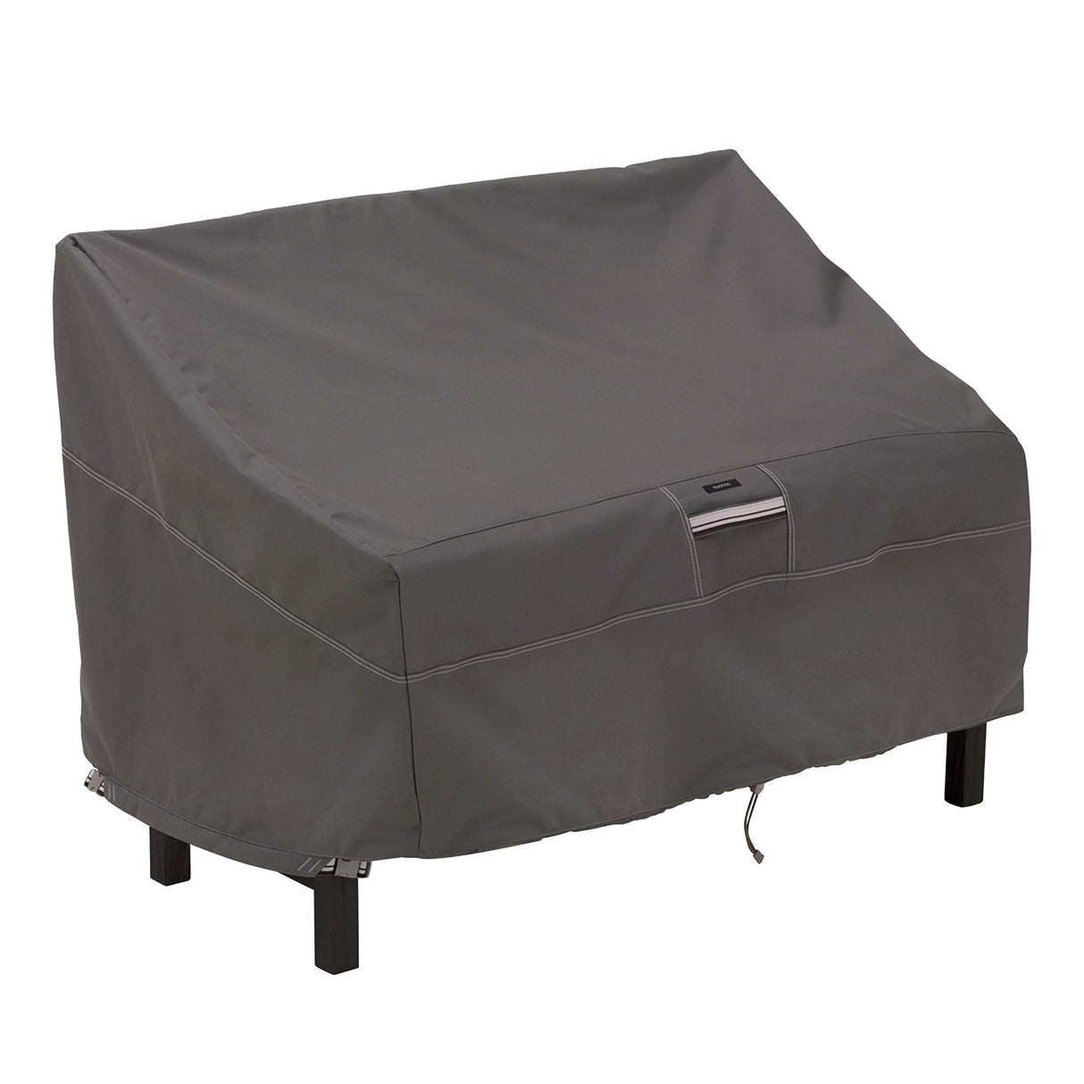 Classic Accessories Ravenna Water-Resistant 50 Inch Patio Loveseat Cover, Patio Furniture Covers Classic Accessories