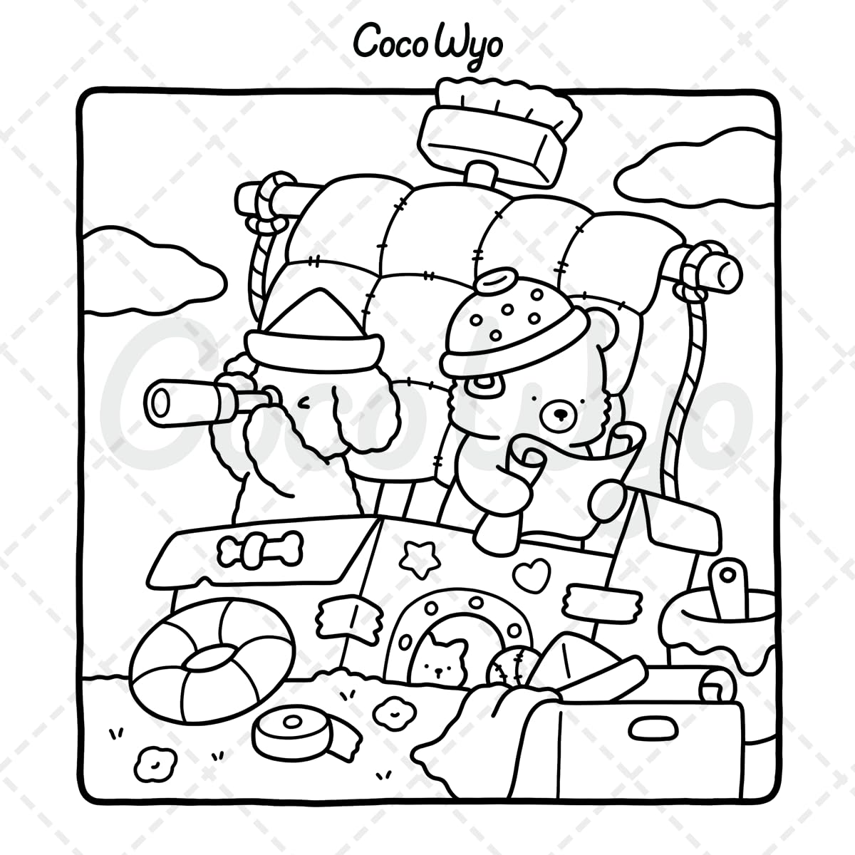 Little Cuddles: Coloring Book for Adults and Teens Featuring Cute Animal Friends for Relaxation (Cozy & Cute Coloring) Independently Published