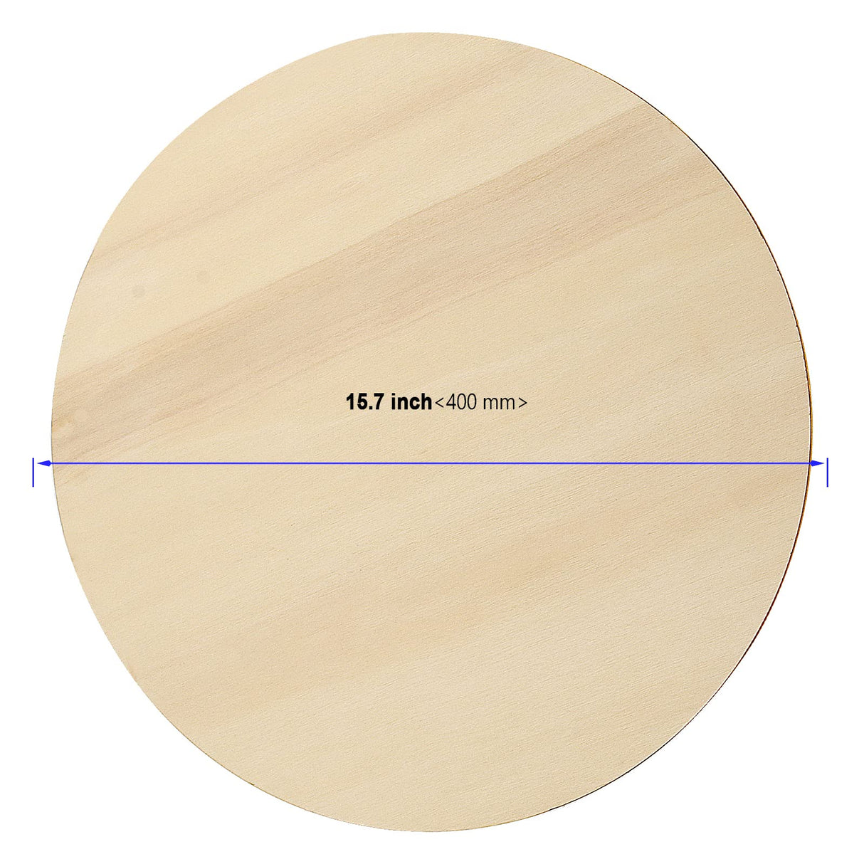 KOHAND 15 PCS 16 Inch Wood Circles, Unfinished Wood Rounds Large Wood Circle Blanks Wooden Circle Cutouts, Round Wood Discs for Crafts, Door Hanger, Pyrography and Painting KOHAND