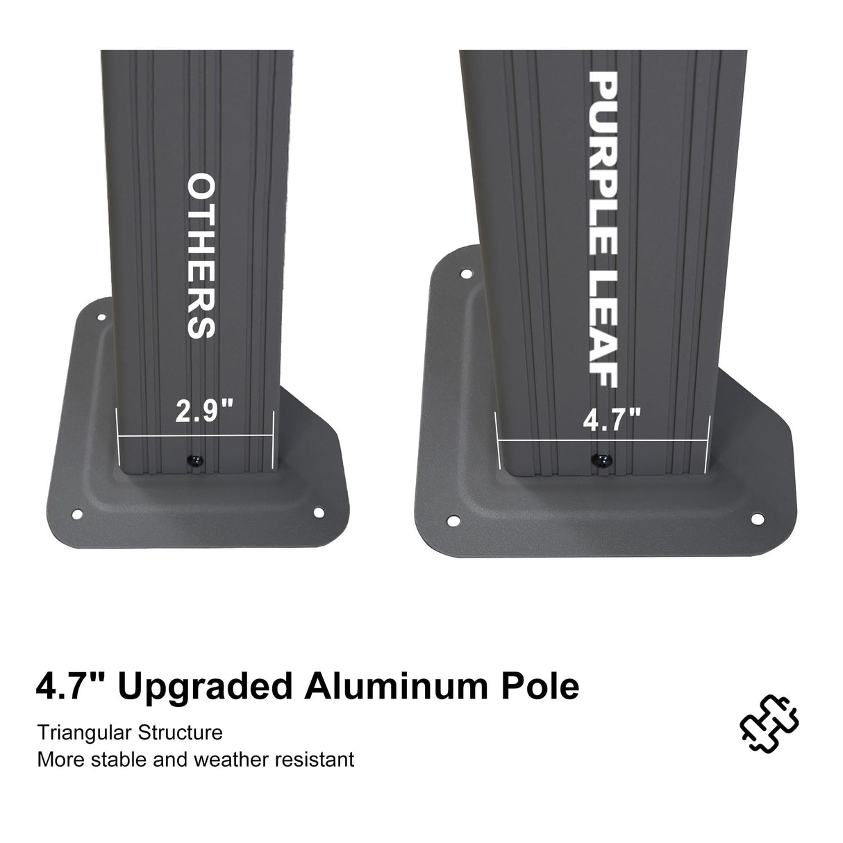 PURPLE LEAF 11' x 15' Permanent Hardtop Gazebo with Galvanized Steel Double Roof and Aluminum Frames Outdoor Large Pavilion Gazebo for Patio Deck Garden, Netting and Curtains Included, Light Grey PURPLE LEAF