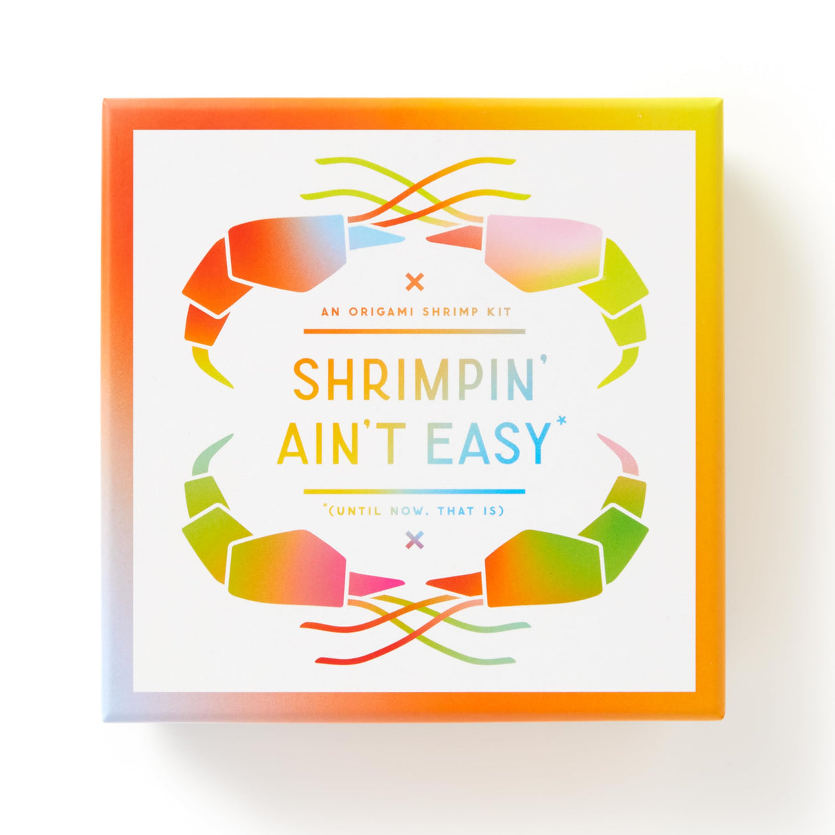 Brass Monkey Shrimpin' Aint Easy – Origami Kit Featuring Cool Design Prints with 78 Sheets and Instructions for Shrimp Designs Brass Monkey