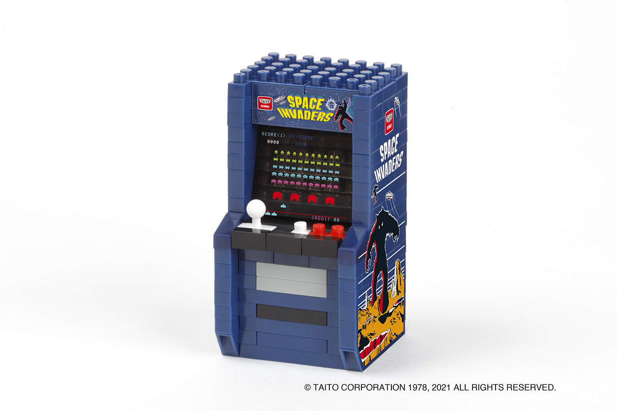 nanoblock - Space Invaders - Space Invaders Arcade Cabinet, Character Collection Series Building Kit nanoblock