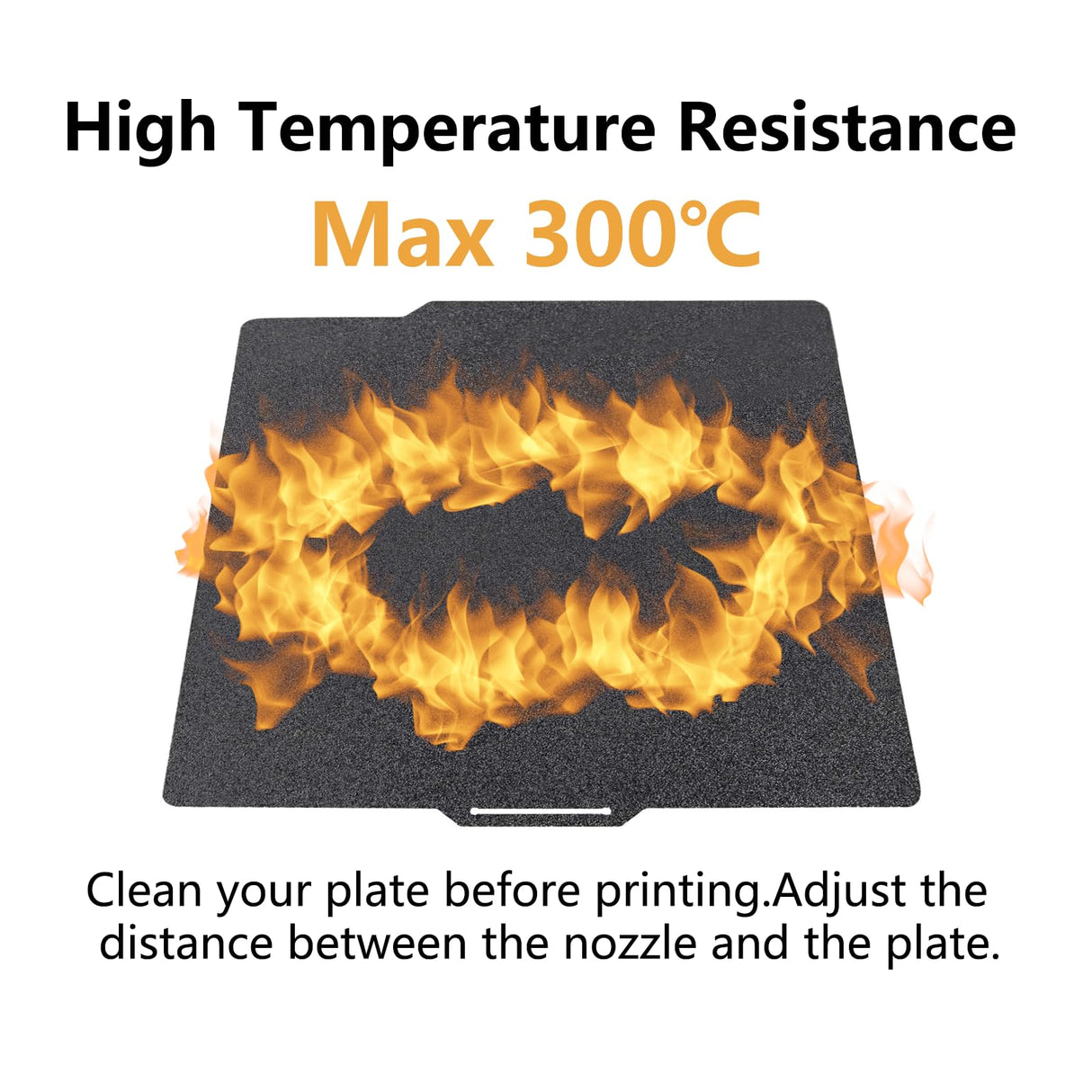 Sifrothy Bambu Lab PEI Build Plate for Bambu Lab X1/X1C/X1E/P1P/P1S/A1, Flexible Spring Steel Sheet Removable Bambu PEI Sheet for Bambu Lab 3D Printers Platform 257x257mm Sifrothy