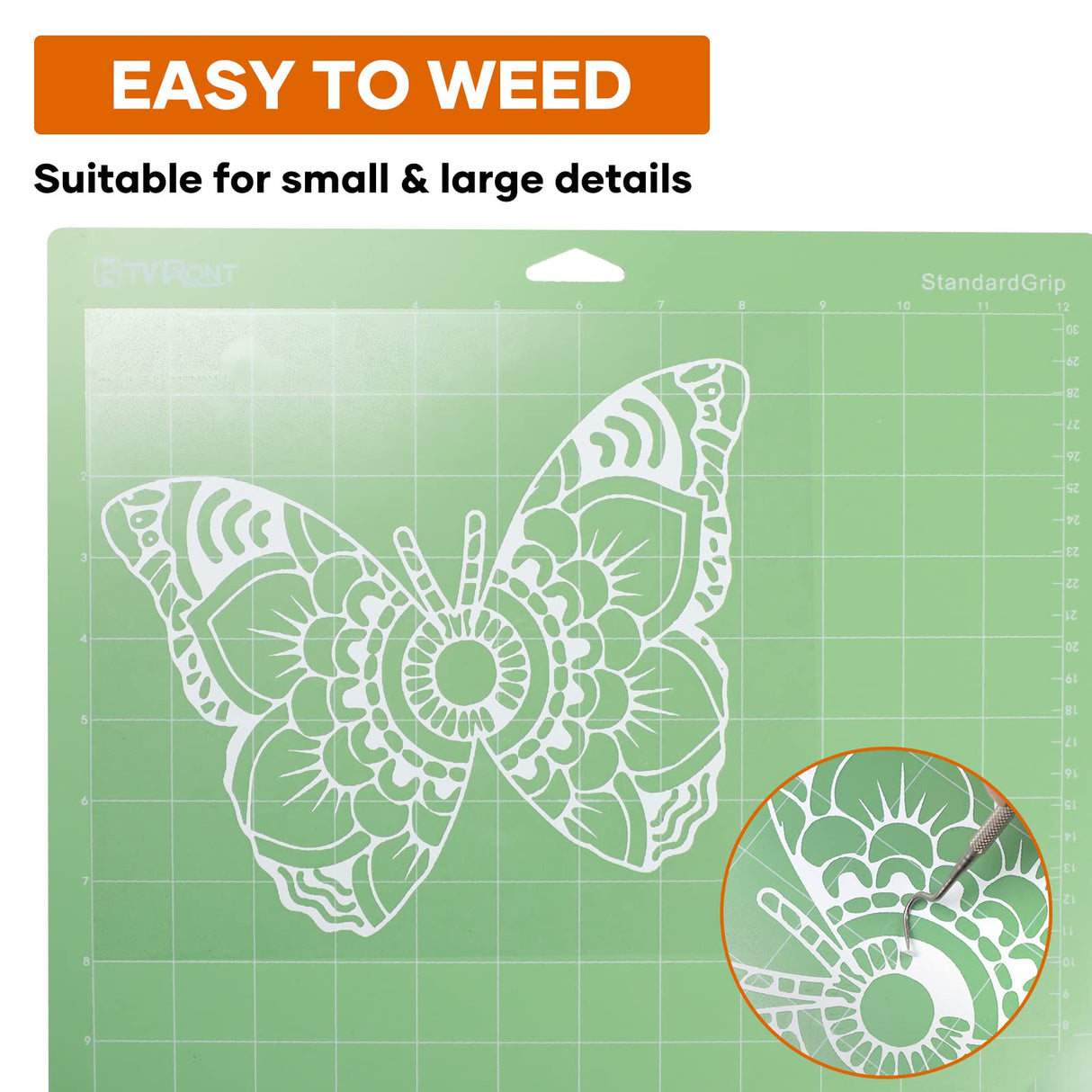 HTVRONT Heat Transfer Vinyl White Iron on Vinyl-12 x 60FT White HTV Vinyl Roll Easy to Cut & Weed for Heat Vinyl Design (White) HTVRONT