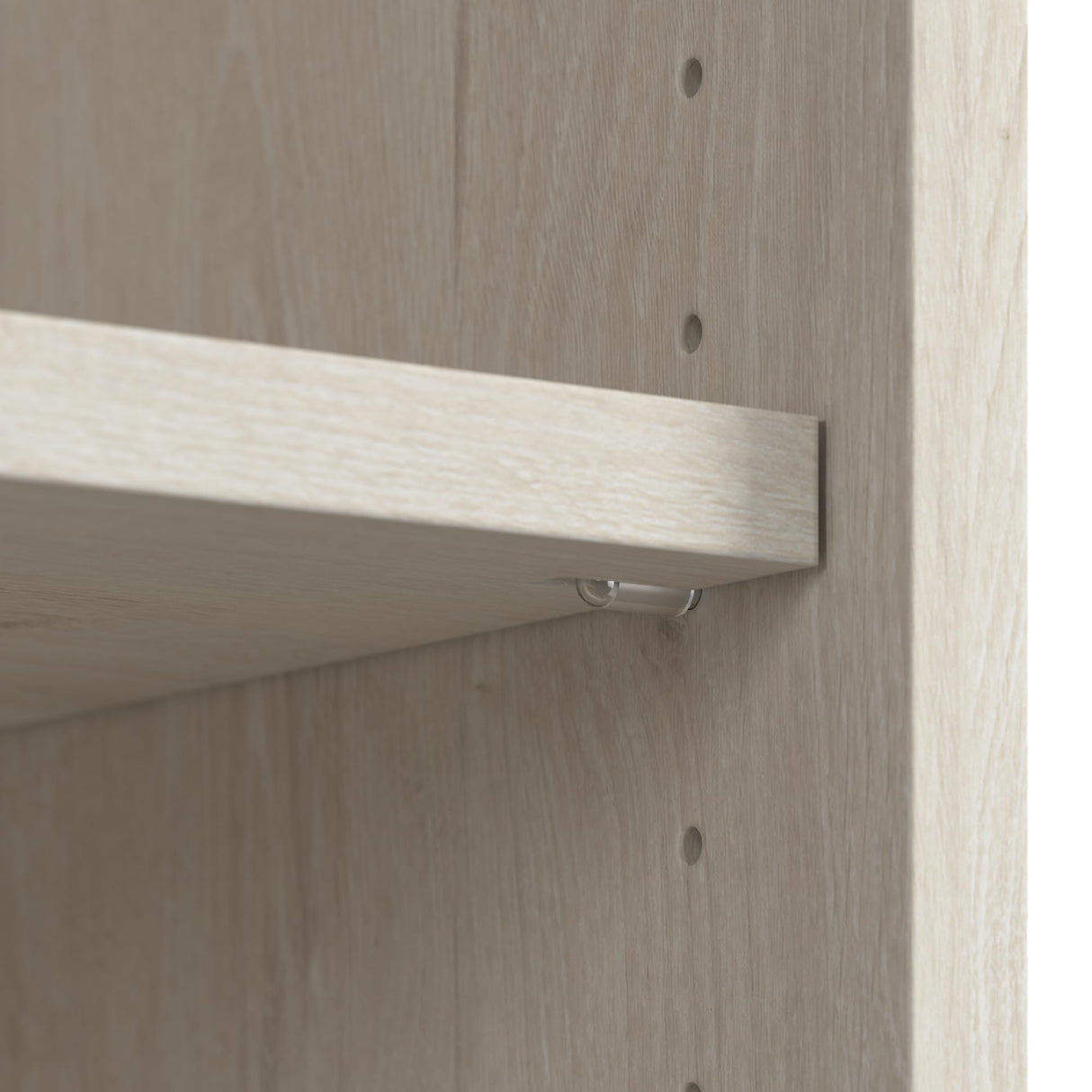 Bush Furniture Lennox Farmhouse Desk with Hutch and Keyboard Tray | Computer Table for Home Office, 60W, Linen White Oak Bush Business Furniture