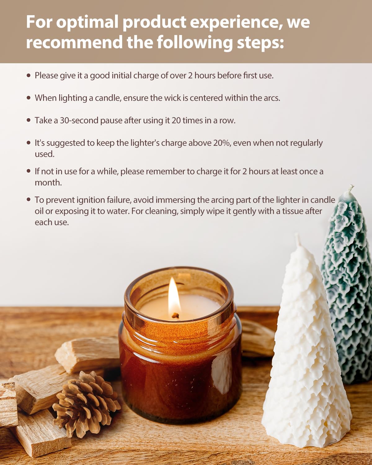 RONXS Candle Lighter, Electric Lighter, Rechargeable Type C Lighters Arc Lighter with LED Battery Display, Flameless Long Lighters for Candles Grill BBQ Camping (Black) RONXS