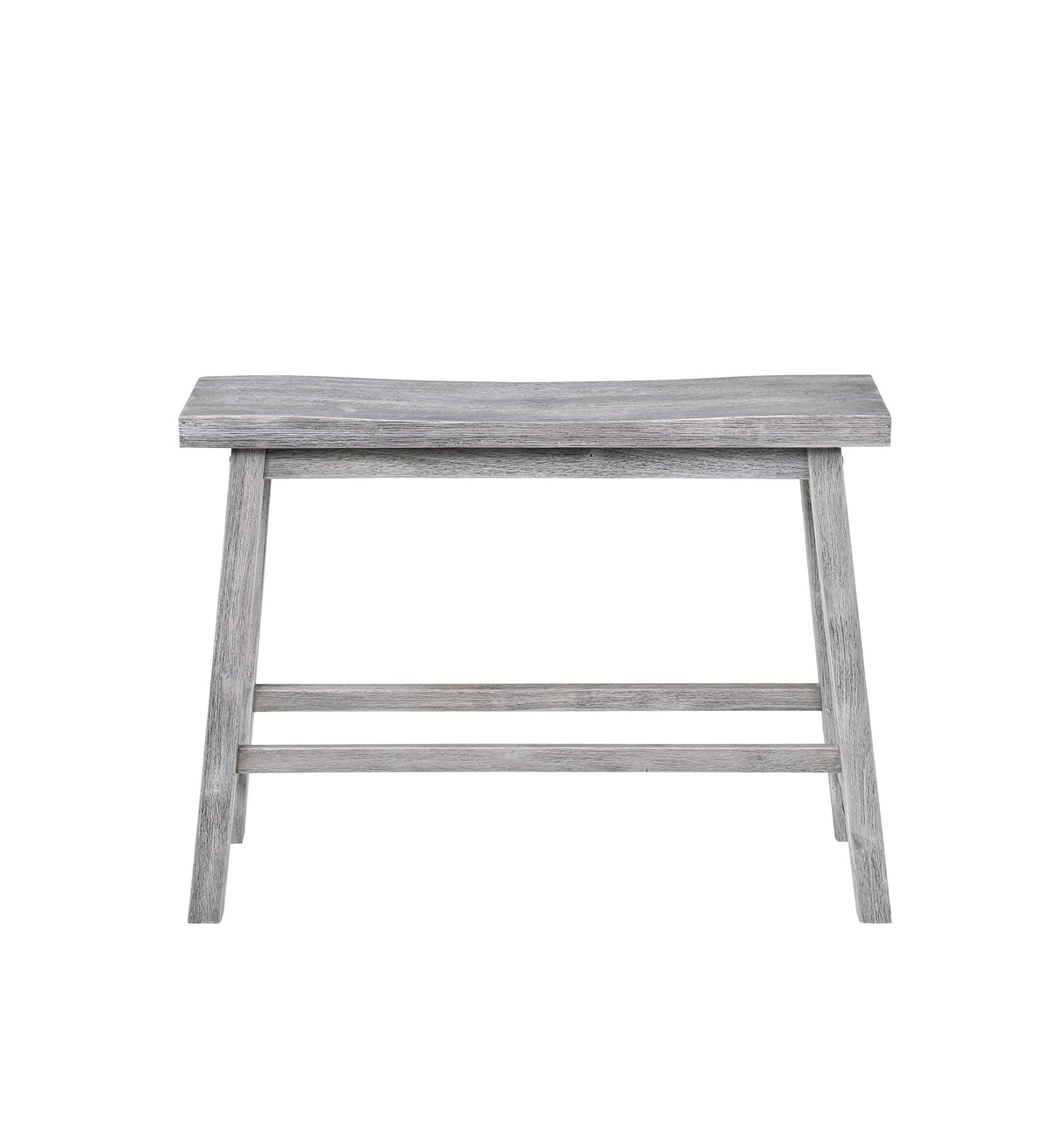 Boraam Sonoma Counter Height Backless Bench - Storm Gray Wire-Brush Boraam