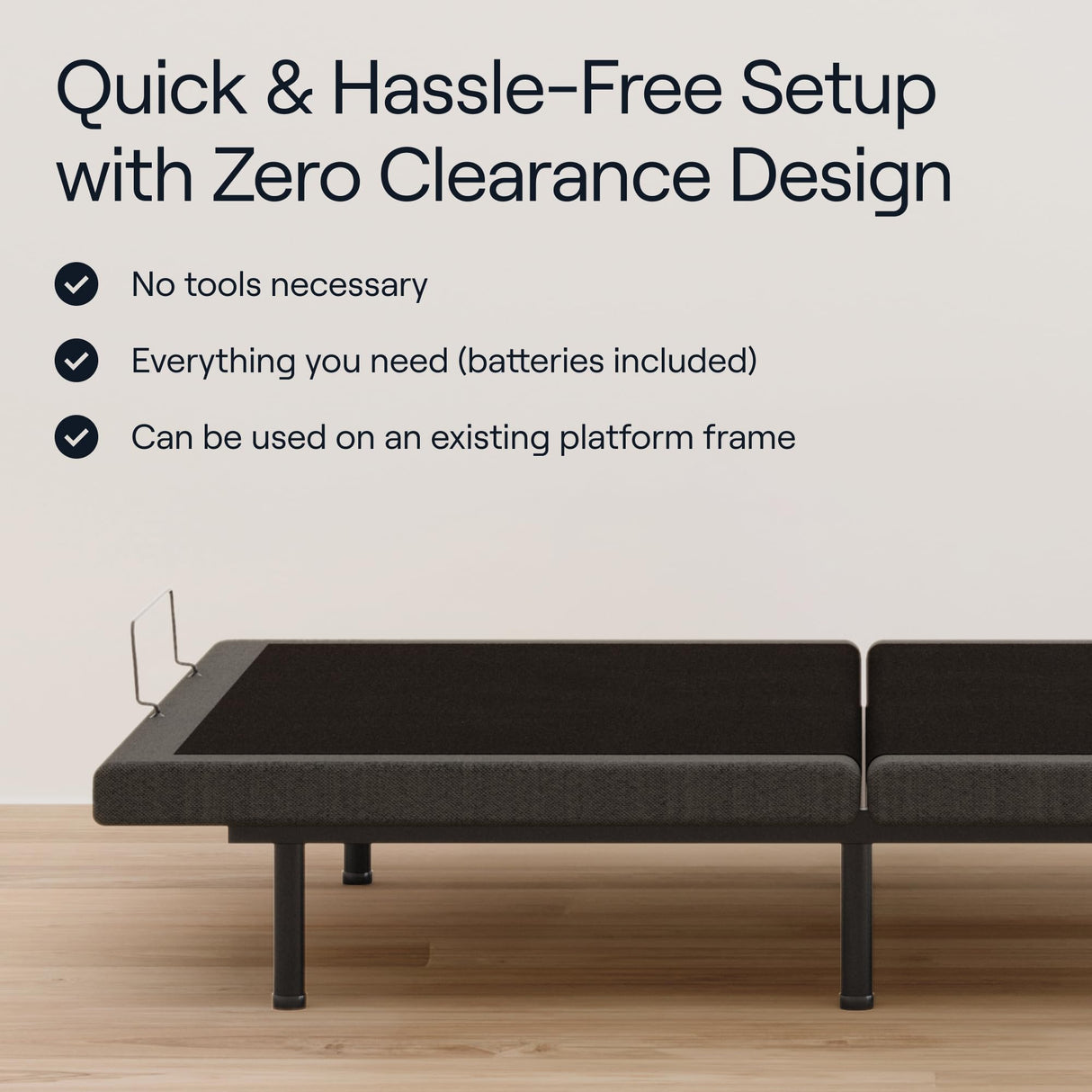 Nectar King Adjustable Base & 12” Mattress (New Version) - Head & Foot Incline - Medium Firm Memory Foam - Cooling Top Layer - 3 Massage Settings - 365-Night Mattress Trial & Forever Warranty Nectar