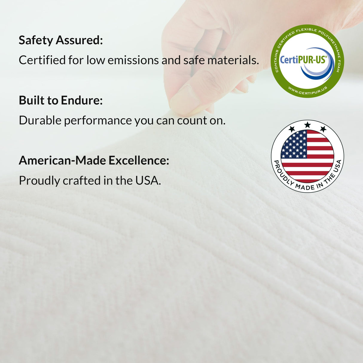 Onmertru 6 Inch Twin Size Green Tea Memory Foam Mattress, Fiberglass-Free Medium Firm Mattress in a Box, Pressure Relief, CertiPUR-US Onmertru