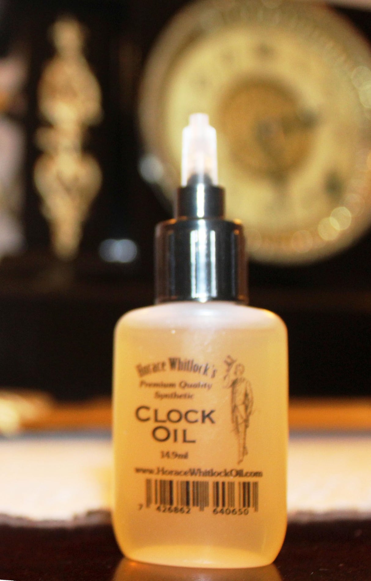 Horace Whitlock's Clock Oil 100%Synthetic Clock Oil Horace Whitlock