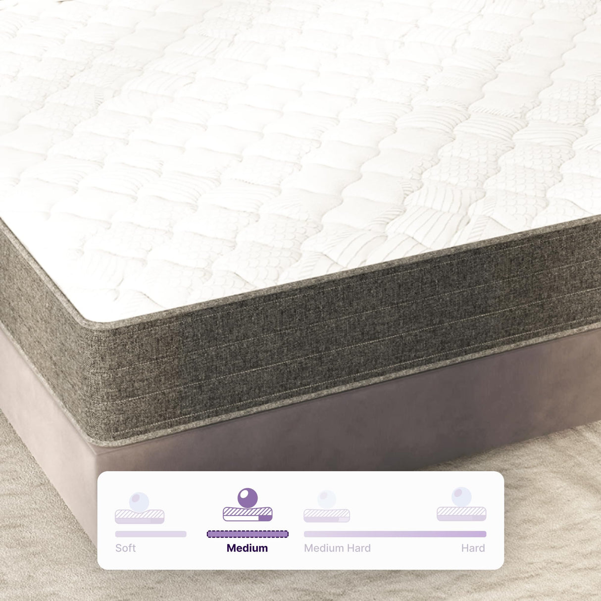NapQueen Twin-XL Mattress, 10 Inch Victoria Hybrid Cooling Gel Infused Pocket Spring and Memory Foam Mattress, Twin-XL Size Mattress Bed in a Box, CertiPUR-US Certified, Fiberglass-Free Mattress NapQueen