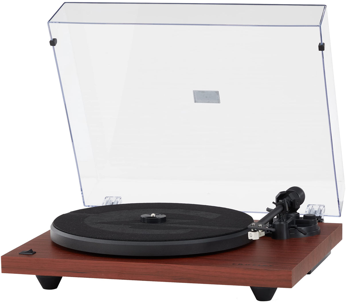 Crosley C6B-MA Belt-Drive Bluetooth Turntable Record Player with Adjustable Tone Arm, Mahogany Crosley