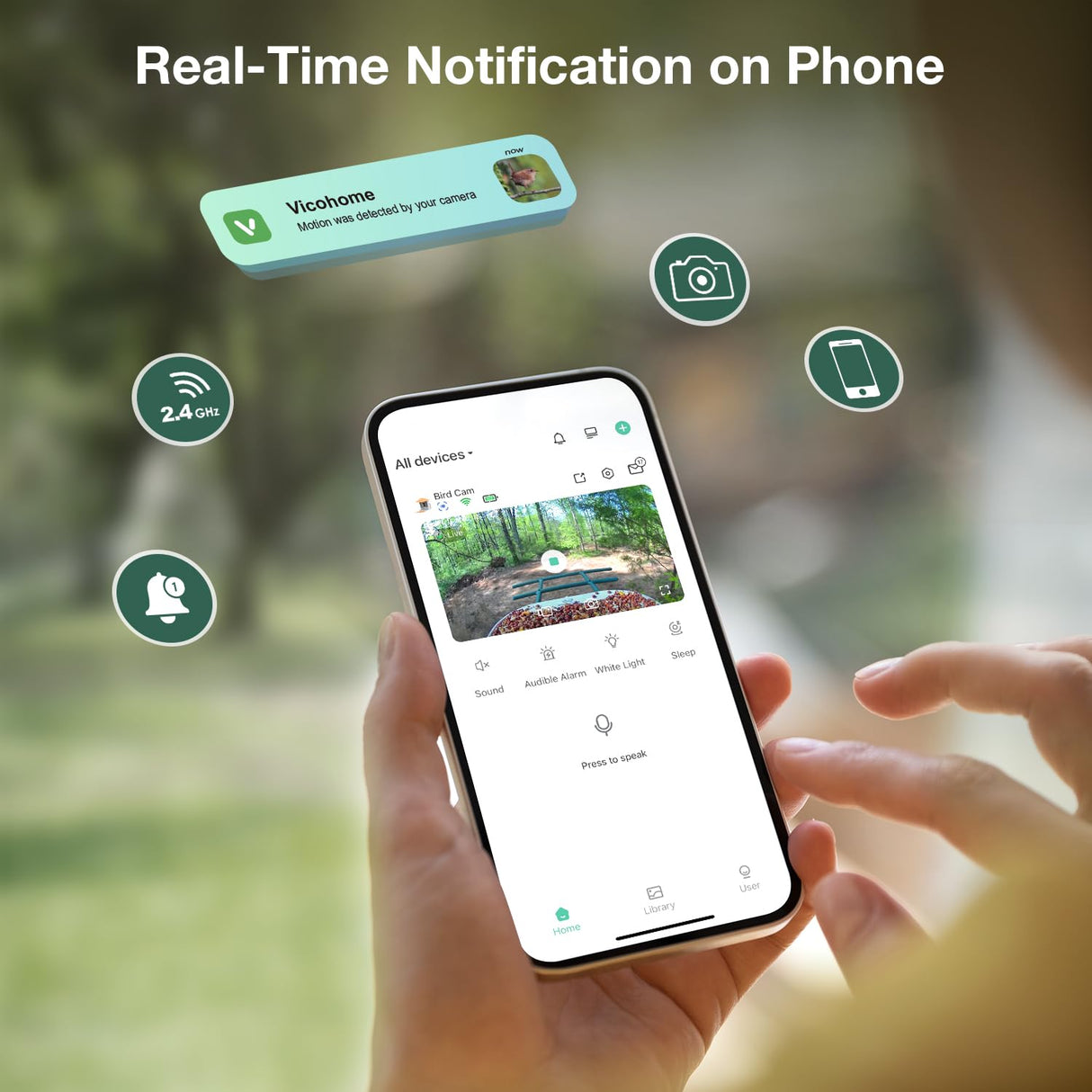 WOSPORTS Bird Feeder with Camera Solar Powered,Wireless Smart Bird Watching Camera,AI Identify 10000+ Bird Species,1080P HD Camera Auto Capture Videos,Instant Notifications,Ideal Gift for Bird Lover WOSPORTS