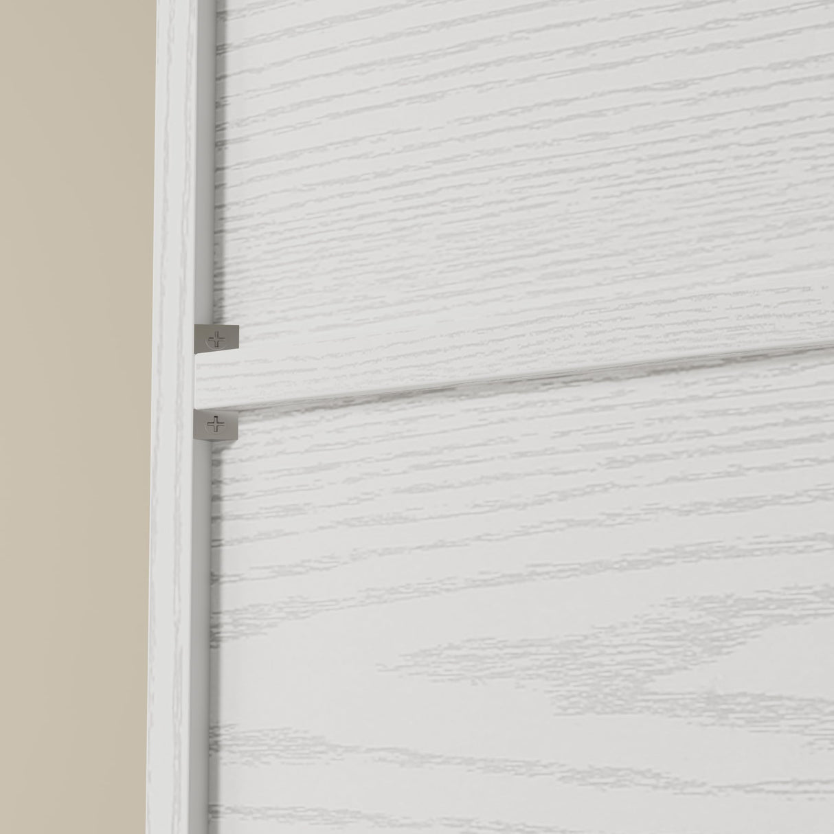 IRONCK Corner Bookshelf with Doors, 6 Tier Bookcase with Storage, Corner Shelf with Cabinet, Large Tall Bookshelf for Living Room, Home Office, Bedroom IRONCK