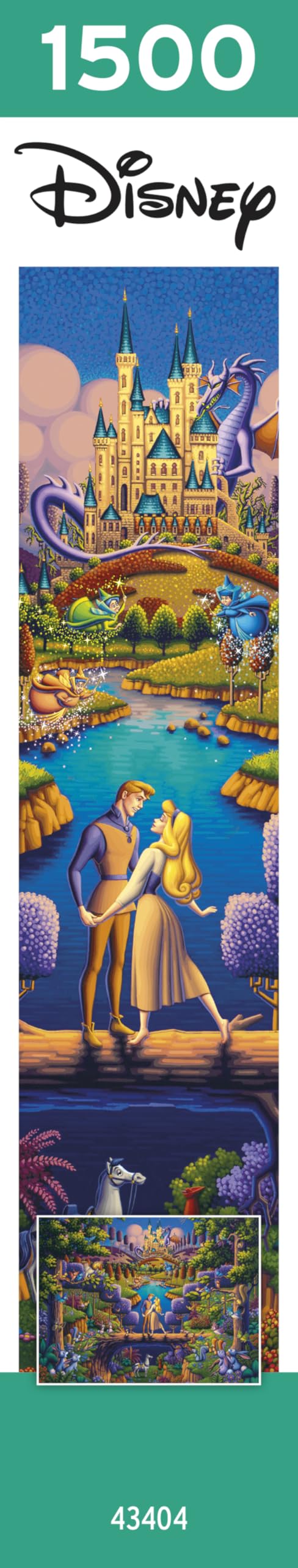 Ceaco - Disney - Dowdle - Sleeping Beauty - The Power of Love - 1500 Piece Jigsaw Puzzle Ceaco