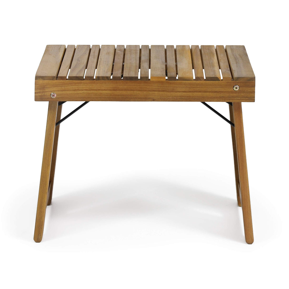 Christopher Knight Home Hilton Outdoor Acacia Wood Folding Side Table, Teak Finish Christopher Knight Home