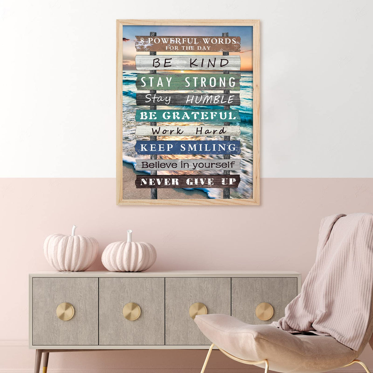 Minatee Diamond Painting Kits Adults Positive Saying 5D DIY Diamond Art Kits Cheerful Art Painting Crafts for Adults Beginner Home Wall, 14 x 18 Inch Minatee