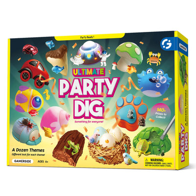 Gamerside 12-in-1 Dig Kit with 12 Mystery Themes Digging Toys for Kids Age 6-12 – 12 Surprise Blind Boxes Excavation Kits, STEM Science Kits for Boys & Girls Cool Party Birthday Gift