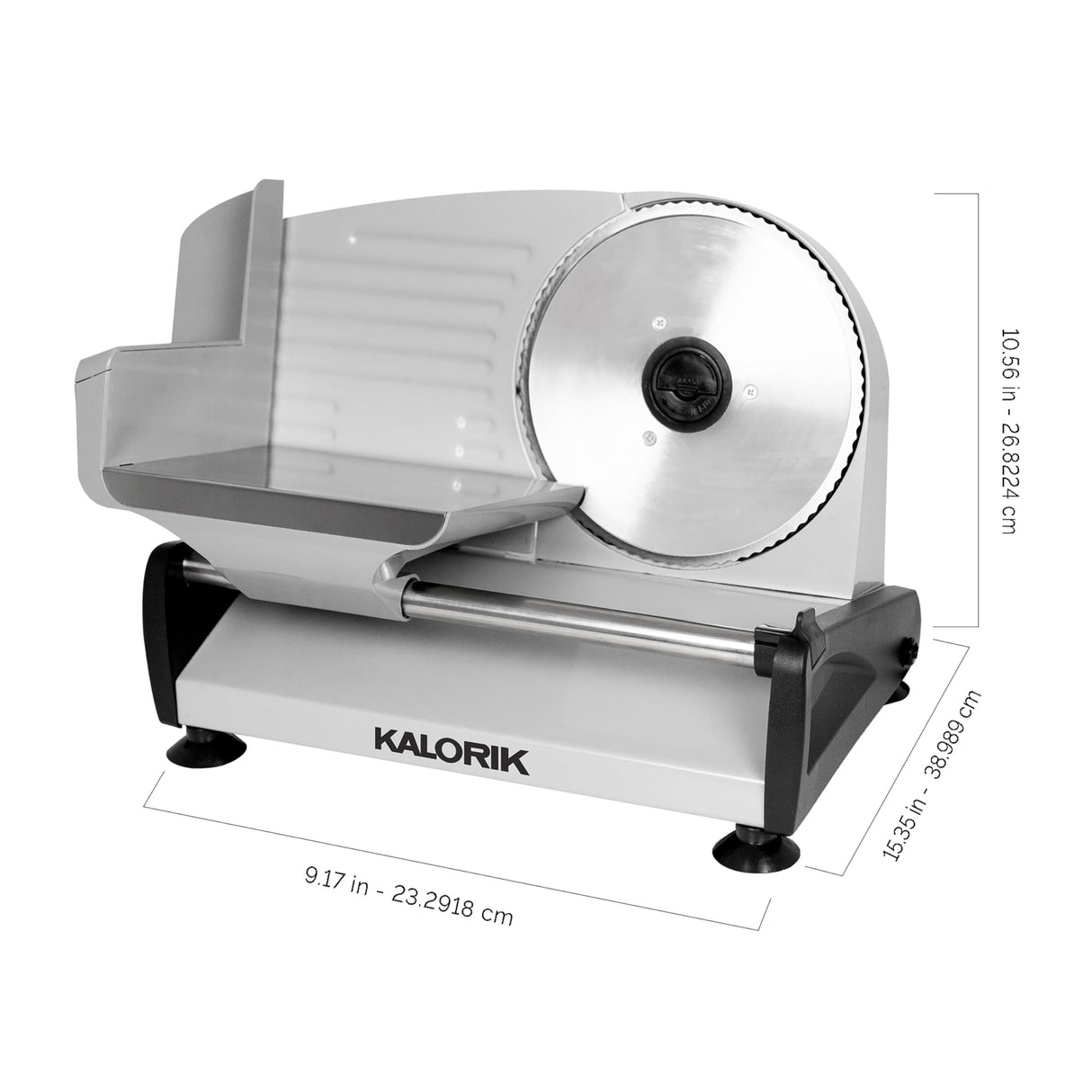 Kalorik 200 Watts Professional Food Slicer, Silver (AS 45493 S) Kalorik