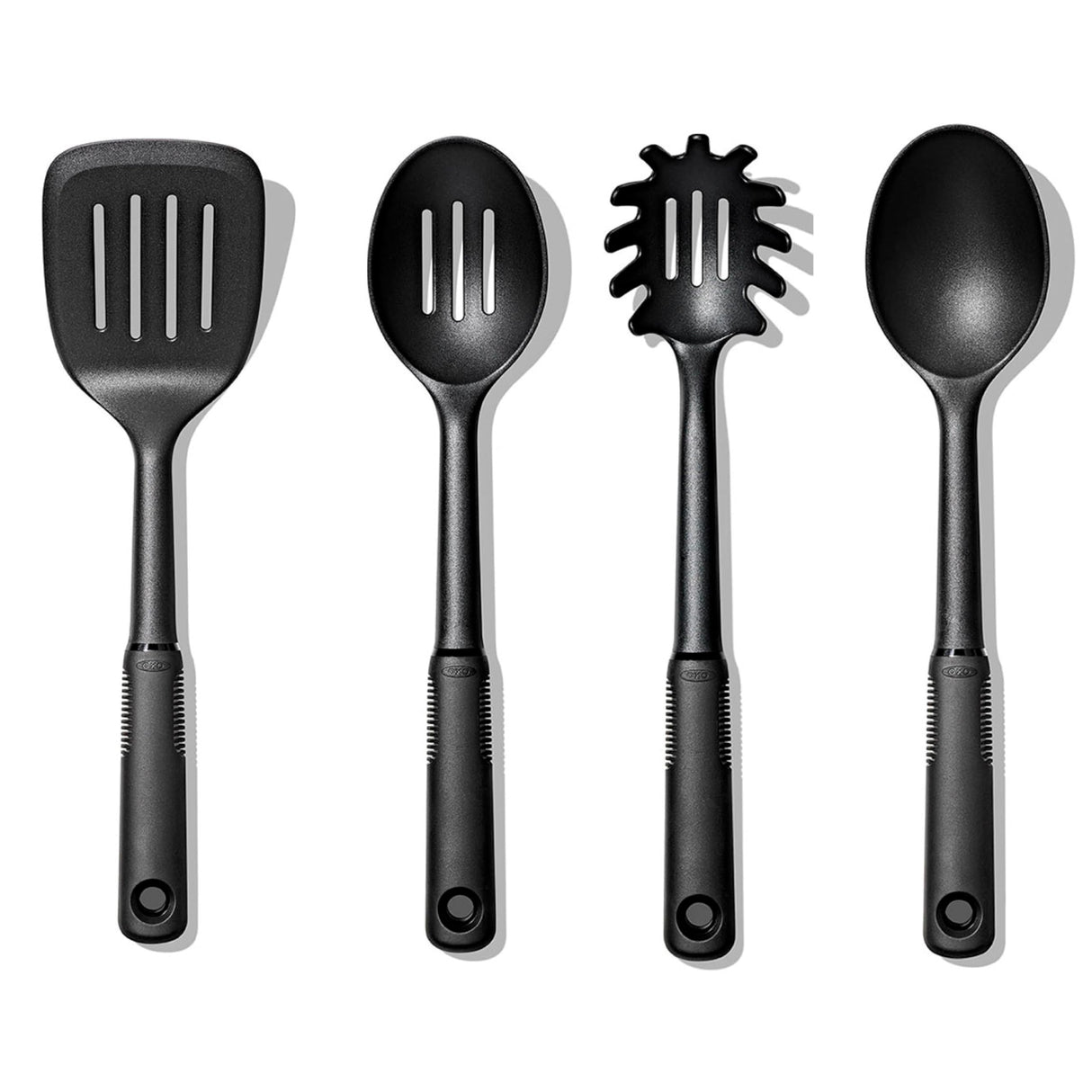 OXO Good Grips 4-Piece Nylon Tool Set, 2.3, Black OXO